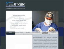 Tablet Screenshot of clinicalmonte.com